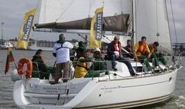 Rinktinės krepšininkai plaukiojo jachtomis