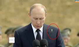 Apie smurtą kalbantį Vladimirą Putiną apdergė paukštis (video)