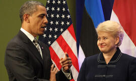 Dalia Grybauskaitė su Baraku Obama žada kalbėti apie papildomas saugumo priemones