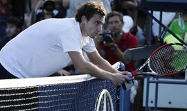 Ernestas Gulbis pralaimėjo antrajame "US Open" turnyro rate