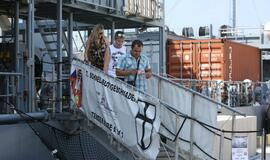 NATO laivai neliko be lankytojų ir per karščius