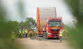 "NordBalt" kabelio tiesimas marių dugnu