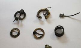 Radiniai Klaipėdos piliavietėje