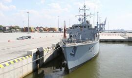 NATO laivai neliko be lankytojų ir per karščius