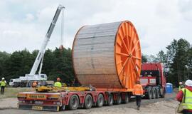 "NordBalt" kabelio tiesimas marių dugnu