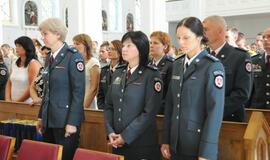 Policininkų diplomų įteikimas