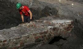 Radiniai Klaipėdos piliavietėje