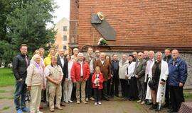 Atidengta memorialinė lenta Petrui Lapei