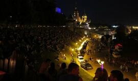 Fejerverkų festivalis Ščecine