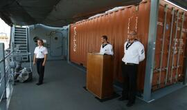 NATO laivai neliko be lankytojų ir per karščius