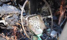 Vilniuje ir Vilniaus rajone liepsnojo padegti automobiliai