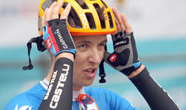 Dviratininkas Ramūnas Navardauskas lenktynių Kanadoje antrajame etape finišavo šeštas