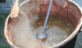 Šventojiškių sueiga aikštėje prie Šventosios kultūros centro