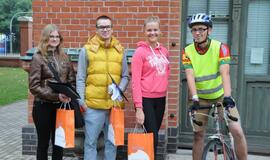 Greičiausieji Klaipėdoje - autobusas ir dviratis