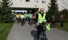 Medikų žygis dviračiais