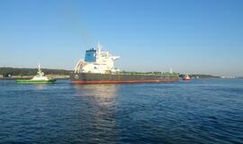 Klaipėdoje pakrautas didžiausias grūdų laivas