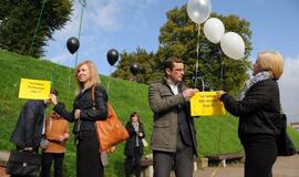 Socialinių darbuotojų solidarumo akcija