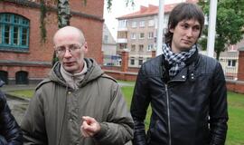 Greičiausieji Klaipėdoje - autobusas ir dviratis