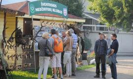 Šventojiškių sueiga aikštėje prie Šventosios kultūros centro
