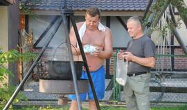 Šventojiškių sueiga aikštėje prie Šventosios kultūros centro