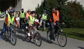 Medikų žygis dviračiais