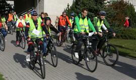 Medikų žygis dviračiais