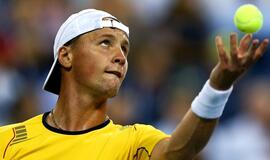 Ričardas Berankis ATP reitinge - 124-as, o Laurynas Grigelis - 236-as