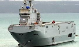 Rusija gali pradėti "Mistral" tipo laivų statybą