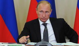 Vladimiro Putino populiarumas išlieka labai aukštas