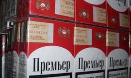 Baigtas tyrimas dėl didelio kiekio baltarusiškų cigarečių