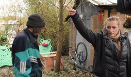 Benamių bakūžėms Pievų gatvėje - galas