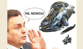 Petras Gražulis mašiną nuomojasi iki pirmo stulpo