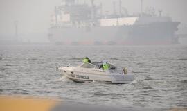 Bandomasis SGD dujų krovinys - jau Klaipėdoje