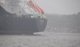 Bandomasis SGD dujų krovinys - jau Klaipėdoje