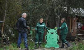 Benamių bakūžėms Pievų gatvėje - galas