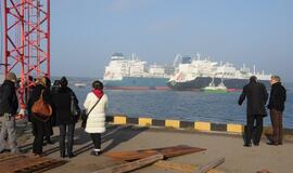 Bandomasis SGD dujų krovinys - jau Klaipėdoje