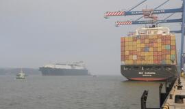 Bandomasis SGD dujų krovinys - jau Klaipėdoje