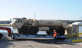 JAV karinė technika Klaipėdoje