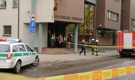 Sprogmuo prie Klaipėdos apylinkės teismo