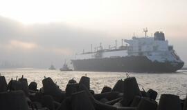 Bandomasis SGD dujų krovinys - jau Klaipėdoje