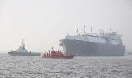 Bandomasis SGD dujų krovinys - jau Klaipėdoje