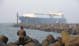 Bandomasis SGD dujų krovinys - jau Klaipėdoje