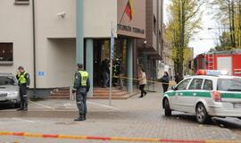 Sprogmuo prie Klaipėdos apylinkės teismo