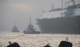 Bandomasis SGD dujų krovinys - jau Klaipėdoje