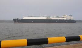 Bandomasis SGD dujų krovinys - jau Klaipėdoje