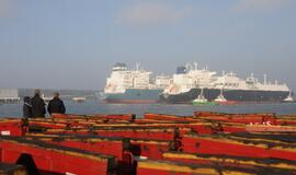 Bandomasis SGD dujų krovinys - jau Klaipėdoje