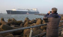 Bandomasis SGD dujų krovinys - jau Klaipėdoje