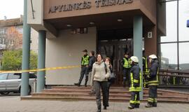 Sprogmuo prie Klaipėdos apylinkės teismo