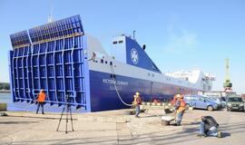 JAV karinė technika Klaipėdoje