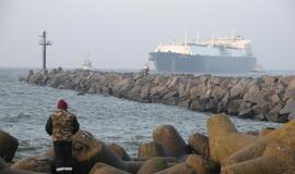 Bandomasis SGD dujų krovinys - jau Klaipėdoje